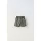 Zara Бермуды в стиле чинос с эластичным поясом, регулируемым внутренним поясом и застежкой на пуговицу спереди, Цвет: Зеленый, Размер: 1½ лет (86 см)