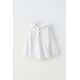 Zara Худи рубашка с капюшоном и карманом , Цвет: Белый, Размер: 1½ лет (86 см)