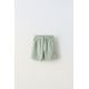 Zara Бермуды из смесового хлопка с ярлыком , Цвет: Зеленый, Размер: 6 лет (116 см)