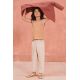 Zara Плотные льняные брюки - лимитированное издание , Цвет: Бежевый, Размер: 6 лет (116 см)