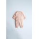 Zara Плотный костюм из мягкого трикотажа с джоггерами , Цвет: Розовый, Размер: 1-3 месяцев (62 см)