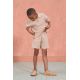 Zara Полосатые льняные бермуды - лимитированное издание , Цвет: С принтом, Размер: 6 лет (116 см)