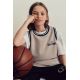Zara Футболка spalding® с оборками, Цвет: Серый, Размер: 6-7 лет (120 см)