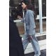 Zara прямые брюки из твила со средней посадкой, Цвет: multicolor, Размер: XS