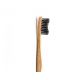 Humble Brush Натуральная мягкая зубная щетка для взрослых - черный
