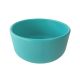 OiOi Basic Силиконовая миска 6 месяцев + Aqua Green