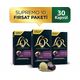 L'OR Supremo - Интенсивность 10 - Nespresso Compatible Capsule Coffee Pack 10 x 3 Пакеты (30 штук)