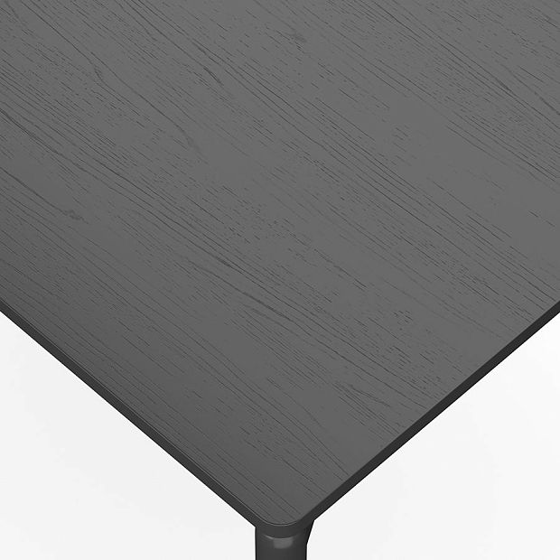 Стол обеденный saga, 75х120 см, темно-серый