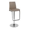Барный стул Nina SG хром/серо-коричневый