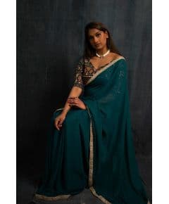 - Party wear saree - image 14 | Saree Palace Germany | Bazaa