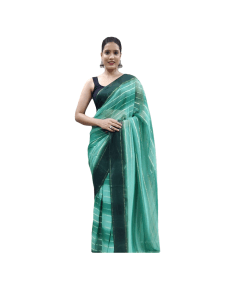 - Sea Green One minute Party Wear Saree - image 3 | Saree Palace Germany | Bazaa