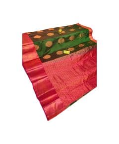 - Kanchipuram silk saree - image 3 | Saree Palace Germany | Bazaa