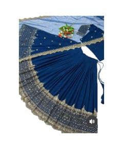 - New Eid Collection Blue Lehenga - image 3 | Saree Palace Germany | Bazaa