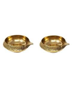 - Brass Karthik Deep Small Size - image 3 | Indi Store | Bazaa