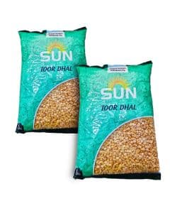 Sun - Sun : Toor Dal 2 kg ( 2 x 1kg Multi-pack) - image 1 | Inaivaa | Bazaa