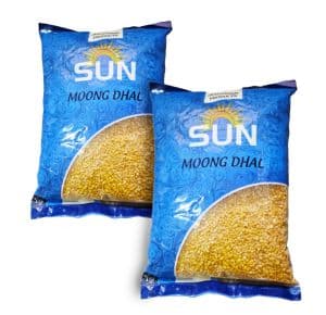 Sun - Sun : Moong Dal 2kg ( 2 x 1kg Multi-pack) - image 1 | Inaivaa | Bazaa