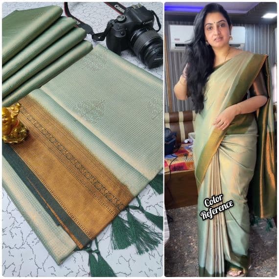 - Kanchipuram Silk Saree - image 3 | Saree Palace Germany | Bazaa