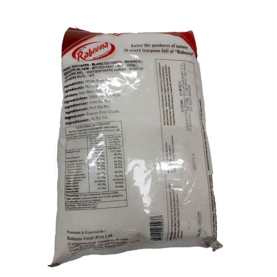 Rabeena - Rabeena Iddiyappa Flour - White 1Kg - image 2 | Inaivaa | Bazaa