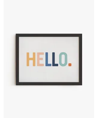Cuadro Color Hello | Be Minimal