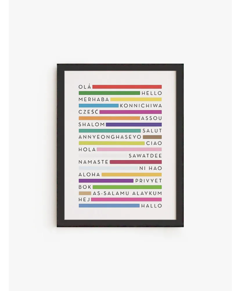 Cuadro Hola | Be Minimal