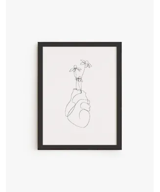 Cuadro Corazón creciente | Be Minimal