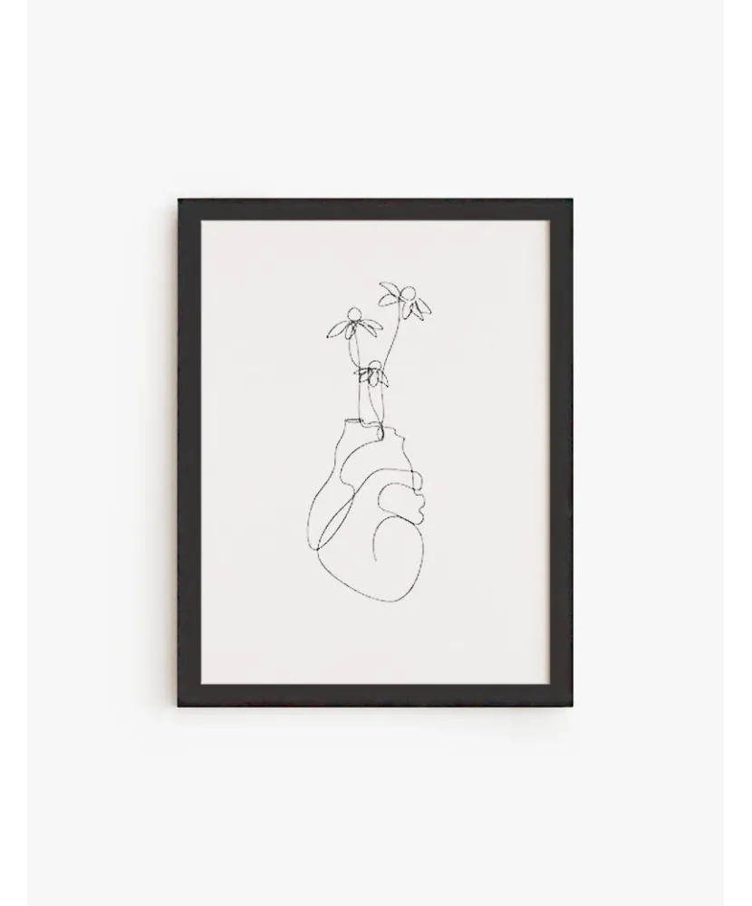 Cuadro Corazón creciente | Be Minimal