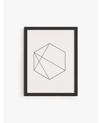 Cuadro Hexágno | Be Minimal