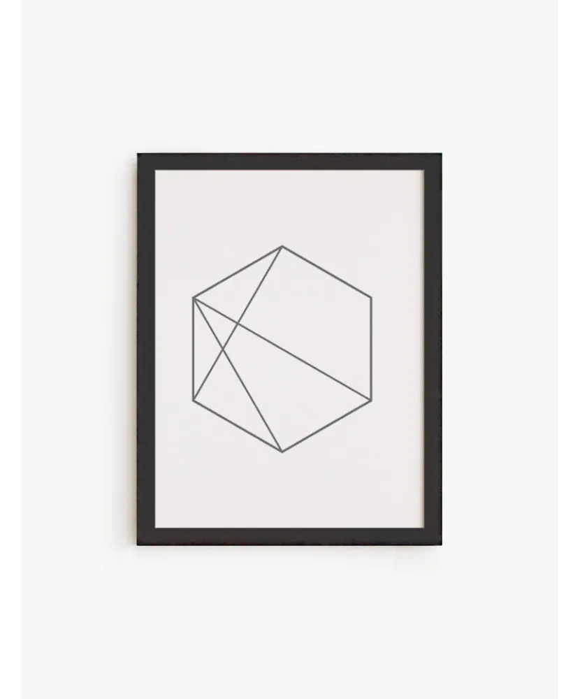 Cuadro Hexágno | Be Minimal