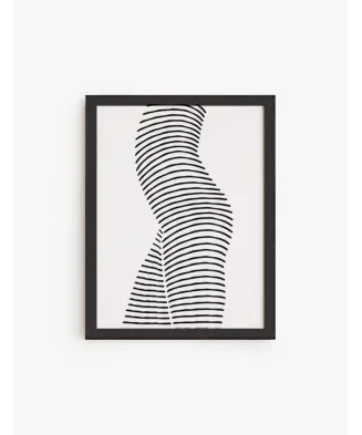 Cuadro Figura en Líneas | Be Minimal
