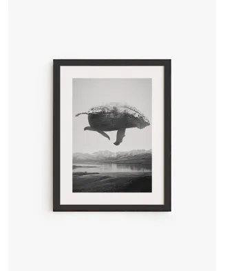 Cuadro Ballena volando | Be Minimal