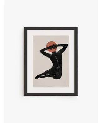 Cuadro Mujer Sol | Be Minimal