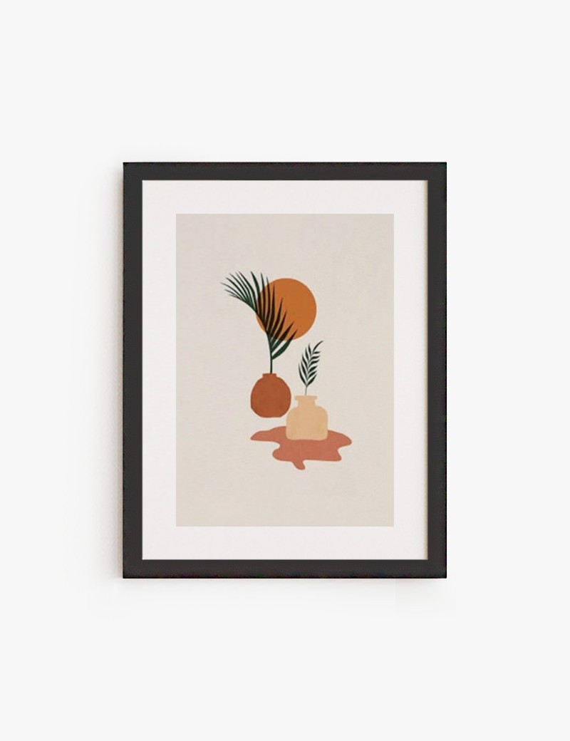 Lámina impresa | Cuadro Boho Palm 03