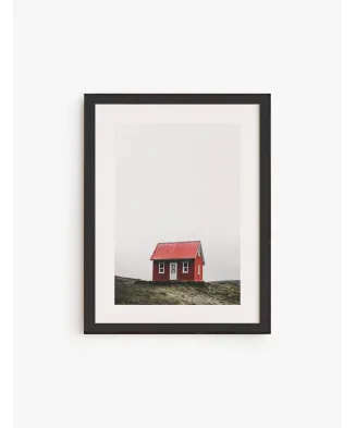 Cuadro Casa Roja | Be Minimal