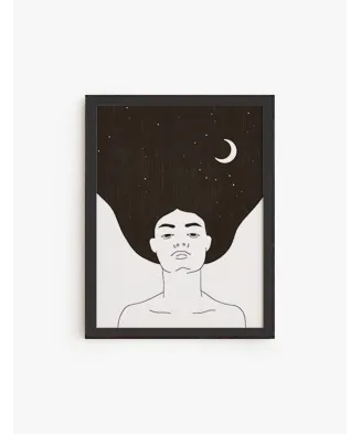Cuadro Mujer Lunar | Be Minimal
