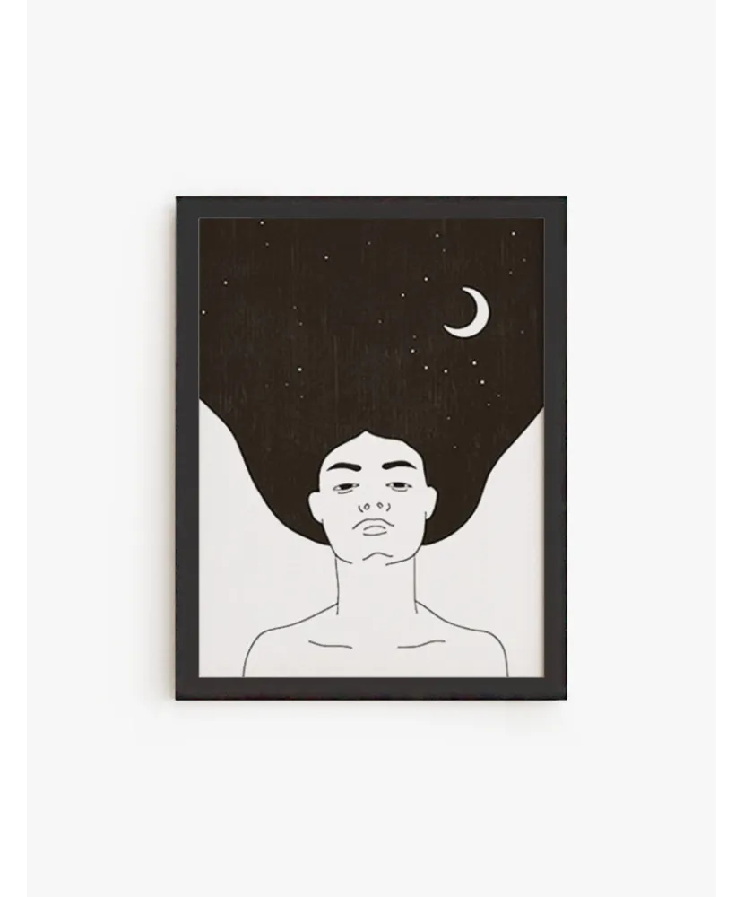 Cuadro Mujer Lunar | Be Minimal