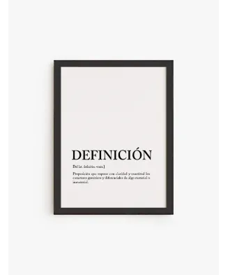 Cuadro Definición | Be Minimal