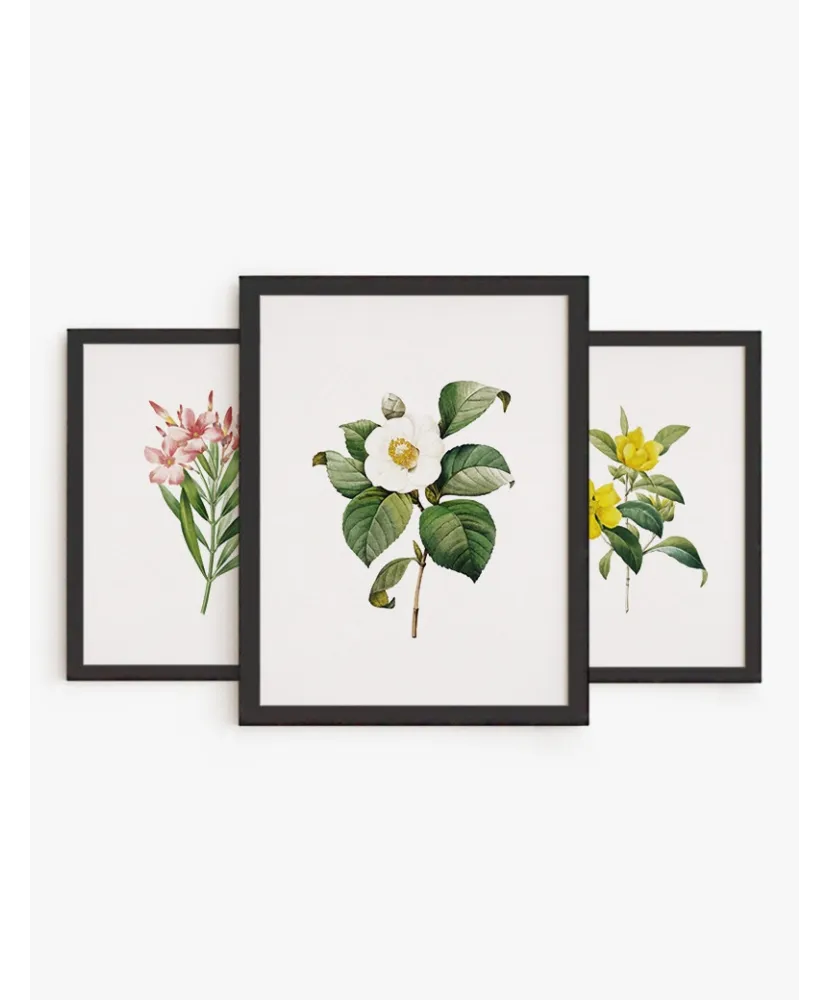 Set cuadros Flores | Be Minimal