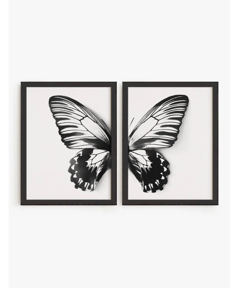 Set Cuadro Mariposa | Be Minimal