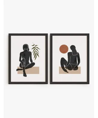 Set Mujeres Abstractas