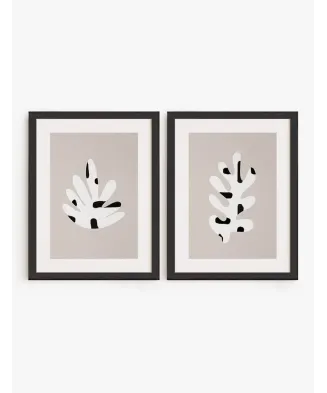 Set Cuadro Cow Leaves | Be Minimal