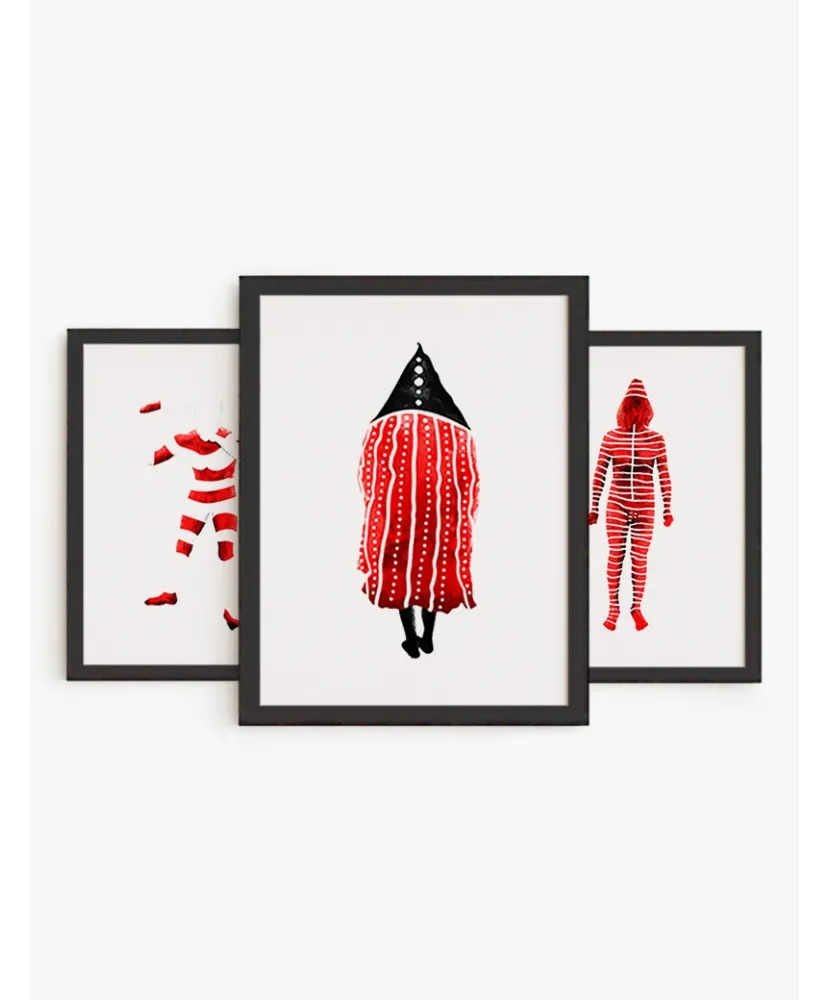 Set cuadros Selknam | Be Minimal