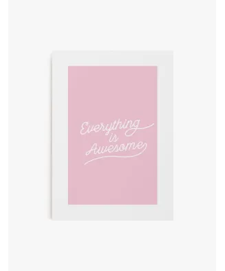 Cuadro Awesome | Be Minimal