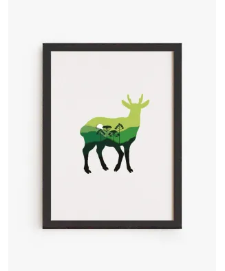 Cuadro Huemul | Be Minimal