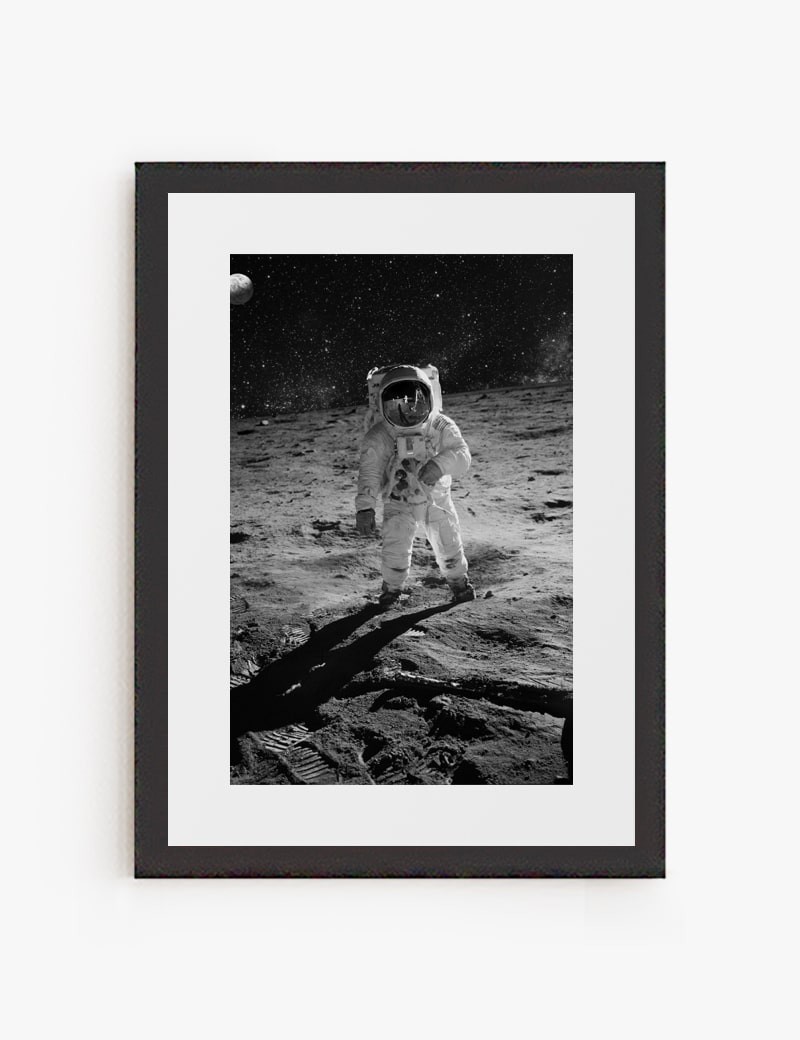 Lámina impresa | Cuadro Astronaut on the Moon