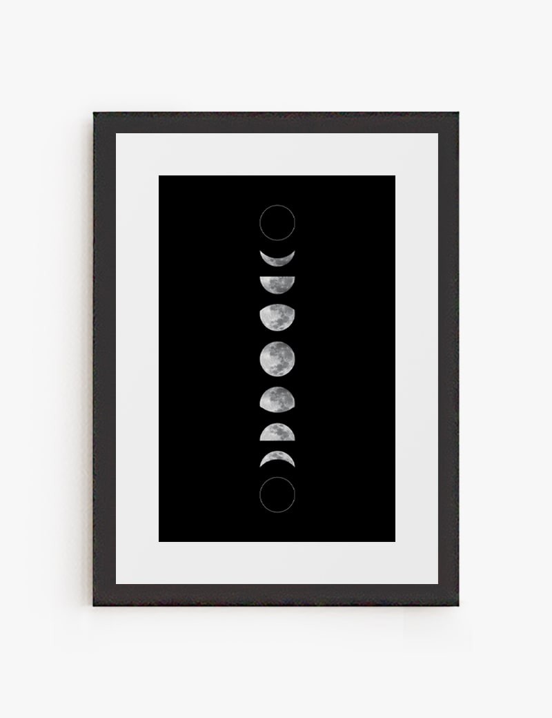 Lámina impresa | Cuadro Faces of the Moon