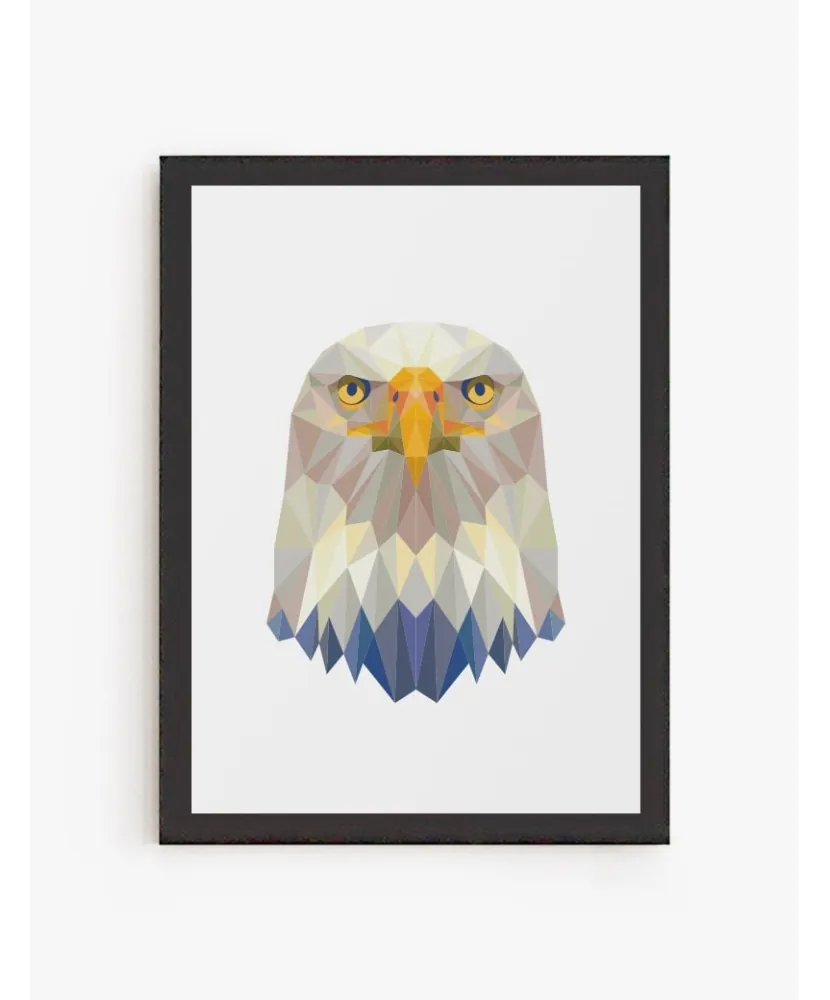 Cuadro Águila Geométrica | Be Minimal