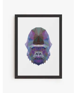 Cuadro Gorila Geométrico | Be Minimal