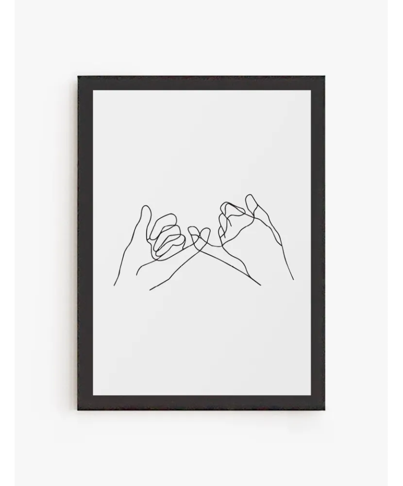 Cuadro Pinky Promise | Be Minimal