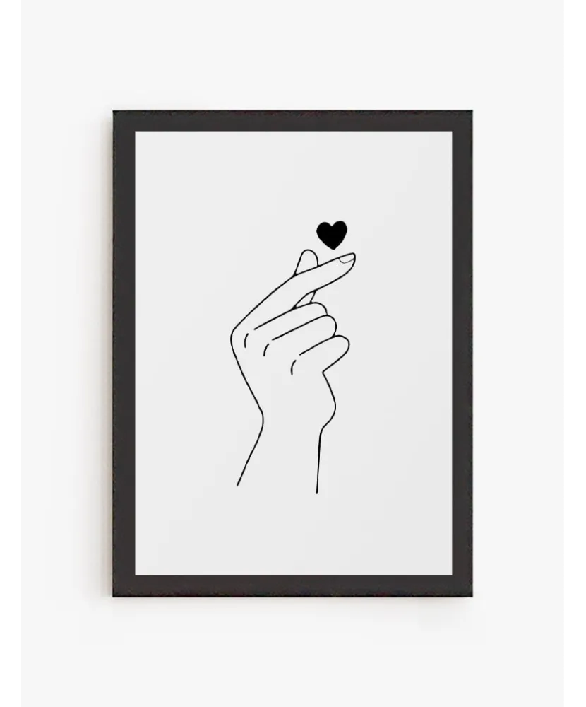 Cuadro Korean Love | Be Minimal