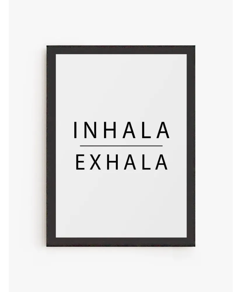 Cuadro Inhala Exhala | Be Minimal